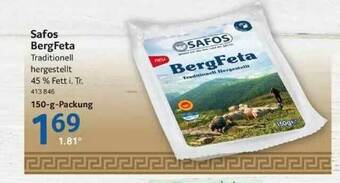 Selgros Safos Bergfeta Angebot