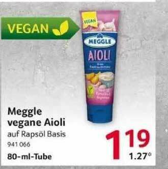 Selgros Meggle Vegane Aioli Angebot