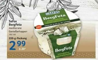 Selgros Safos Bergfeta Angebot