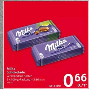 Selgros Milka Schokolade Angebot