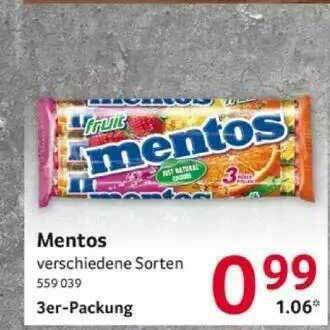 Selgros Mentos Angebot