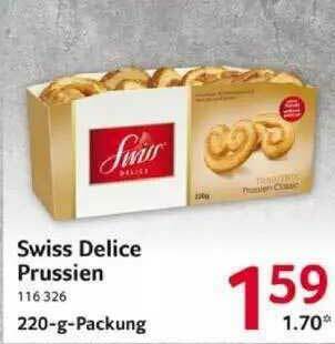 Selgros Swiss Delice Prussien Angebot