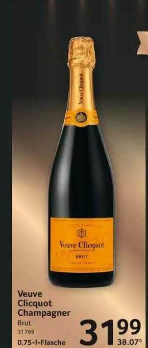 Selgros Veuve Clicquot Champagner Angebot