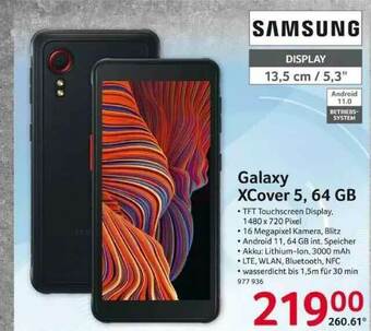 Selgros Galaxy Xcover 5.64 Gb Angebot