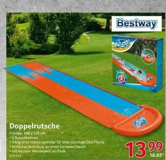 Selgros Doppelrutsche Bestway Angebot