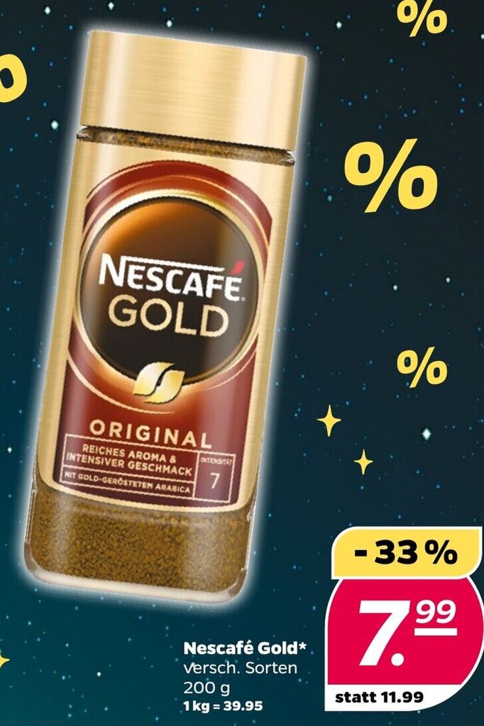 Verwunderlich Nescafe Gold 200g Angebot Diese Woche Bildernull