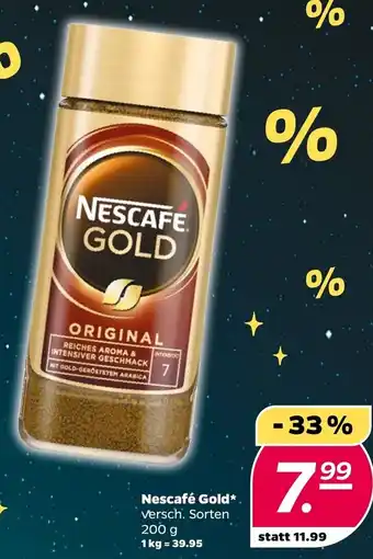 NETTO Nescafe Gold 200g Angebot