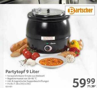 Selgros Partytopf 9 Liter Angebot