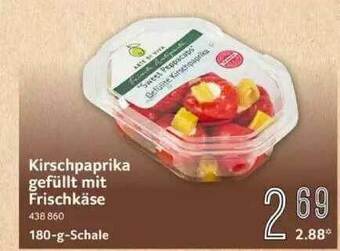 Selgros Kirschpaprika Gefüllt Mit Frischkäse Angebot