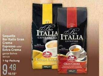 Selgros Saquella Bar Italia Gran Crema Espresso Oder Extra Crema Angebot