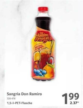 Selgros Sangria Don Ramiro Angebot