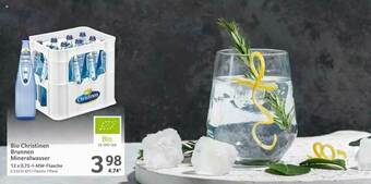 Selgros Bio Christinen Brunnen Mineralwasser Angebot