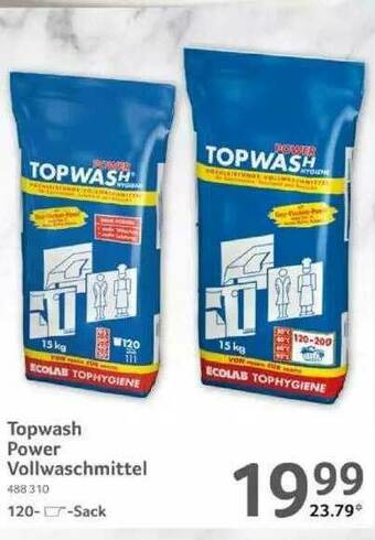 Selgros Topwasch Power Vollwaschmittel Angebot