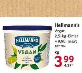 Selgros Hellmann's Angebot