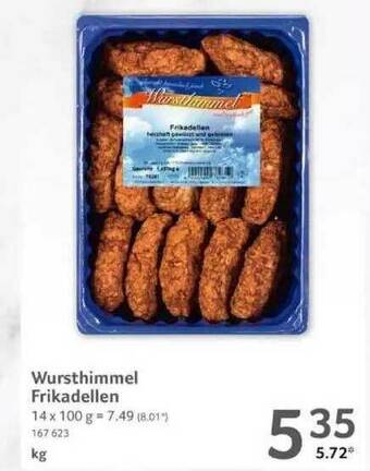 Selgros Wursthimmel Frikadellen Angebot