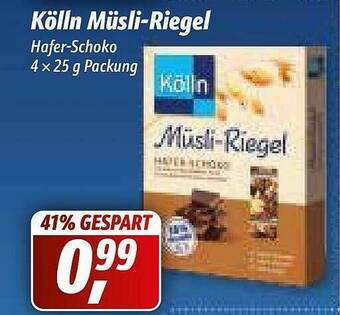 Simmel Kölln Müsli-riegel Angebot