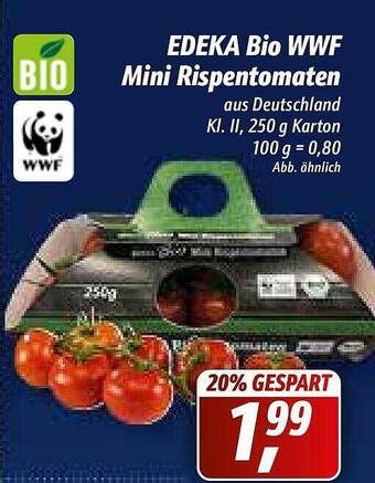 Simmel Edeka Bio Wwf Mini Rispentomaten Angebot