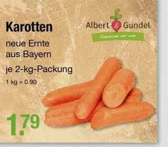 V Markt Karotten Albert Gundel Angebot