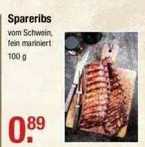 V Markt Spareribs Angebot