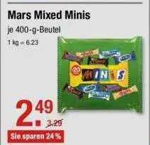 V Markt Mars Mixed Minis Angebot