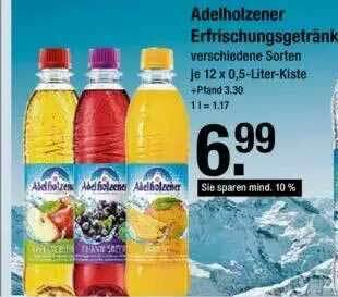 V Markt Adelholzener Erfrischungsgetränk Angebot