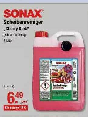 V Markt Sonax Scheibenreiniger „cherry Kick” Angebot