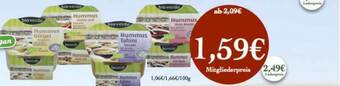 LPG Biomarkt Bioverde Hummus Angebot