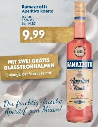 Hol'ab Getränkemarkt Ramazzotti Aperitivo Rosato 0,7 L Angebot