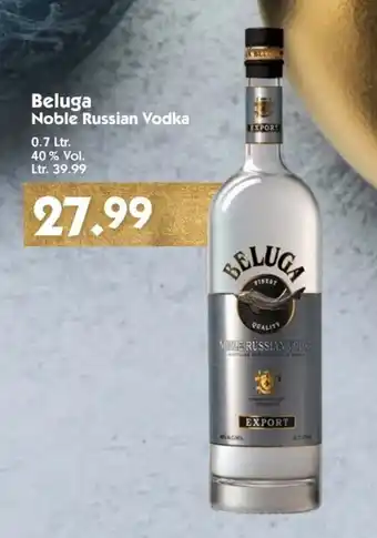 Hol'ab Getränkemarkt Beluga Noble Russian Vodka 0,7L Angebot