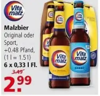 Multi Markt Vitamalz malzbier Angebot