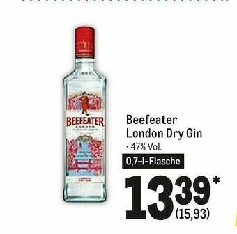 METRO Beefeater London Dry Gin Angebot