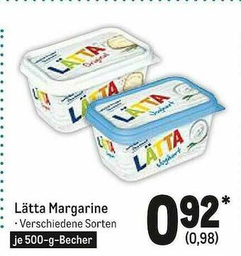 METRO Lätta Margarine Angebot