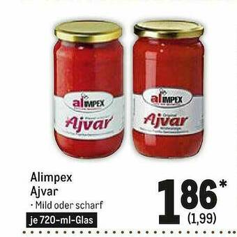 METRO Alimpex Ajvar Angebot