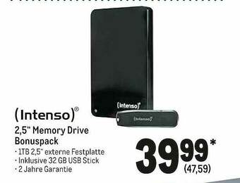 METRO Intenso 2.5 Angebot