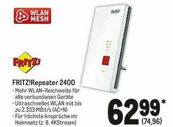 METRO Fritz! Fritz!repeater 2400 Angebot