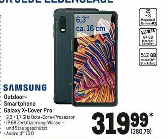 METRO Samsung Outdoor-smartphone Galaxy X-cover Pro Angebot