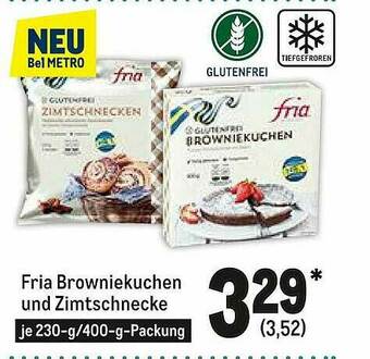 METRO Fria Browniekuchen Und Zimtschnecke Angebot