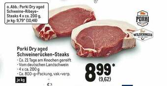 METRO Porki Dry Aged Schweinerücken-steaks Angebot