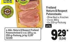 METRO Freiland Nature & Respect Putensteaks Angebot