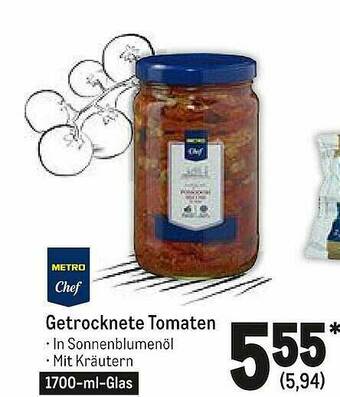 METRO Getrocknete Tomaten Metro Chef Angebot