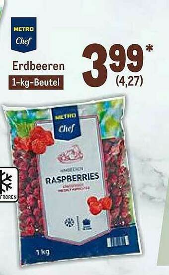 METRO Erdbeeren Metro Chef Angebot