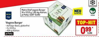 METRO Vegane Burger Metro Chef Angebot