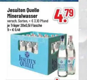 trinkgut Jesuiten quelle mineralwasser Angebot