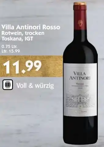 Hol'ab Getränkemarkt Villa Antinori Rosso Rotwein, trocken Toskana, IGT 0,75 L Angebot