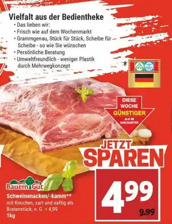 Marktkauf Bauern gut schweinenackenkamm Angebot