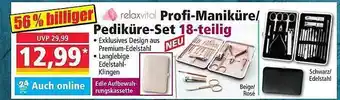 Norma Relaxvital profi-maniküre oder pediküre-set 18-tlg Angebot