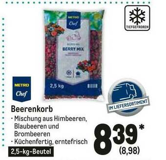 METRO Beerenkorb Metro Chef Angebot