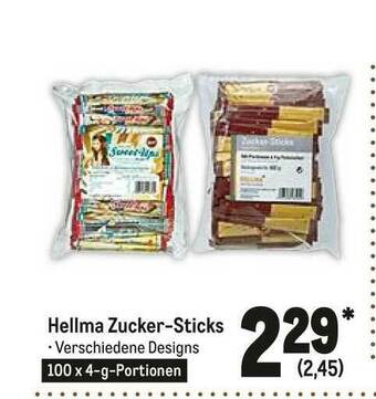 METRO Hellma Zucker-sticks Angebot