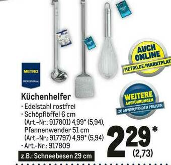 METRO Küchenhelfer Metro Professional Angebot