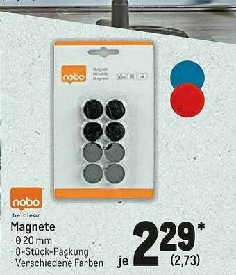 METRO Magnete Nobo Angebot